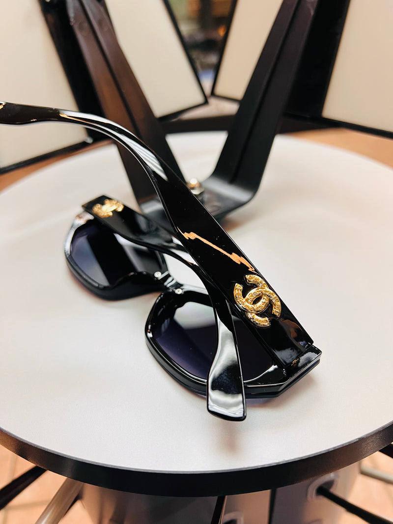 Chanel Luxury Square Sunglasses - Iconic Designer Eyewear