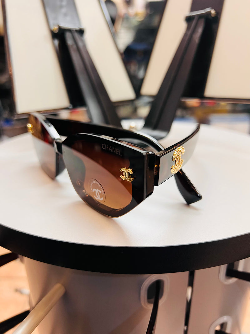Chanel Luxury Square Sunglasses - Iconic Designer Eyewear