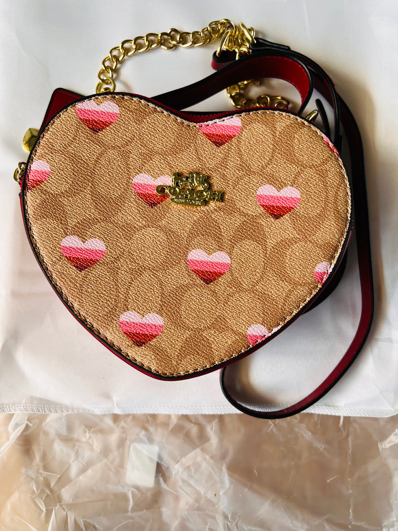 Heart-Shaped Crossbody Bag QX-2032