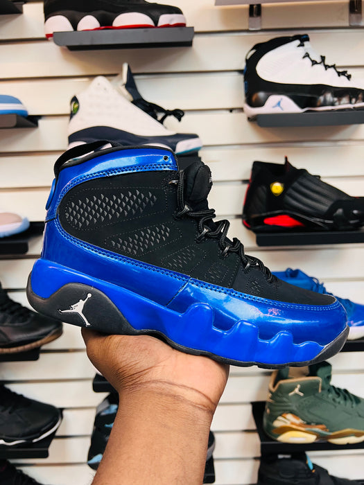 Blue jordans 9 online