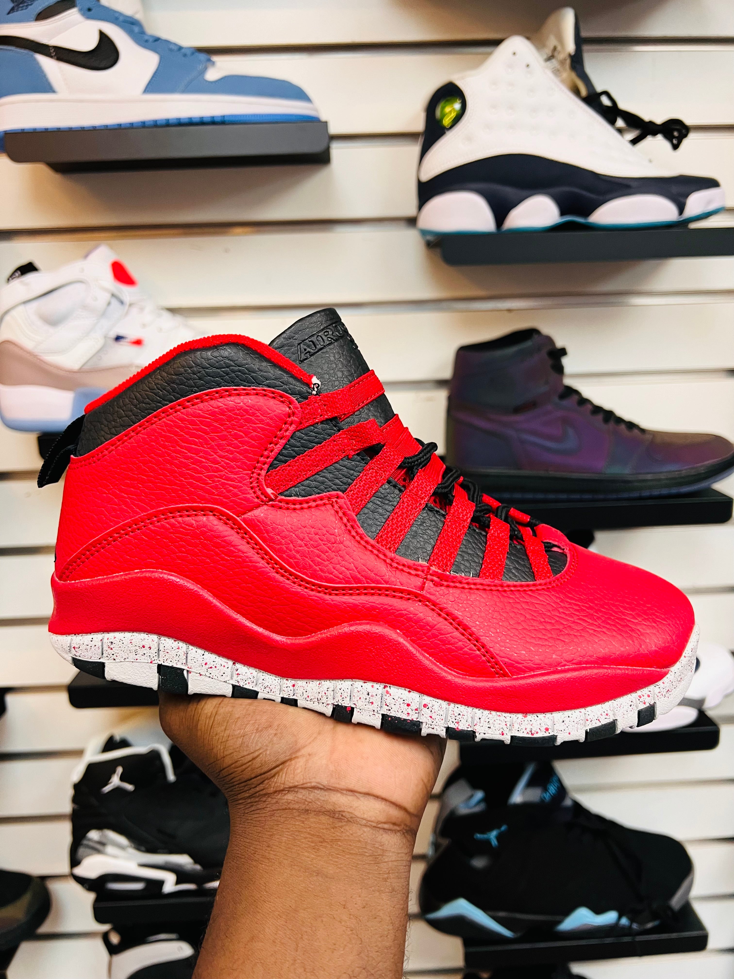 jordan 10s all red