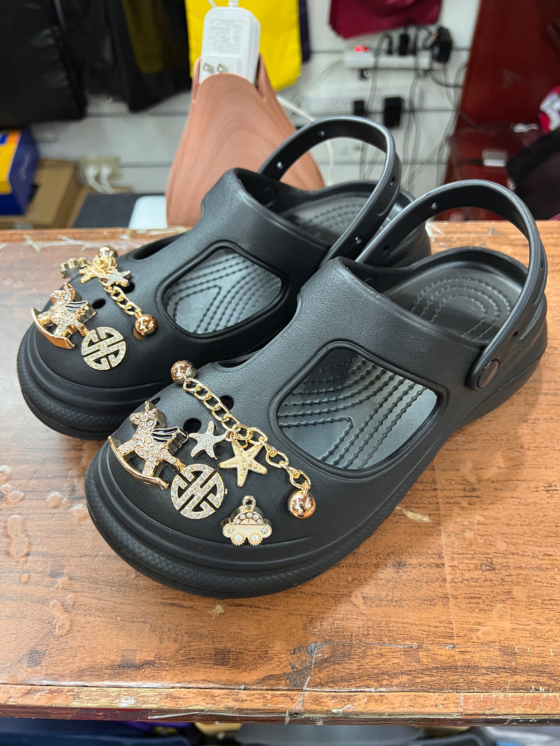 Charm Pop Comfort Clog Sandals A-050