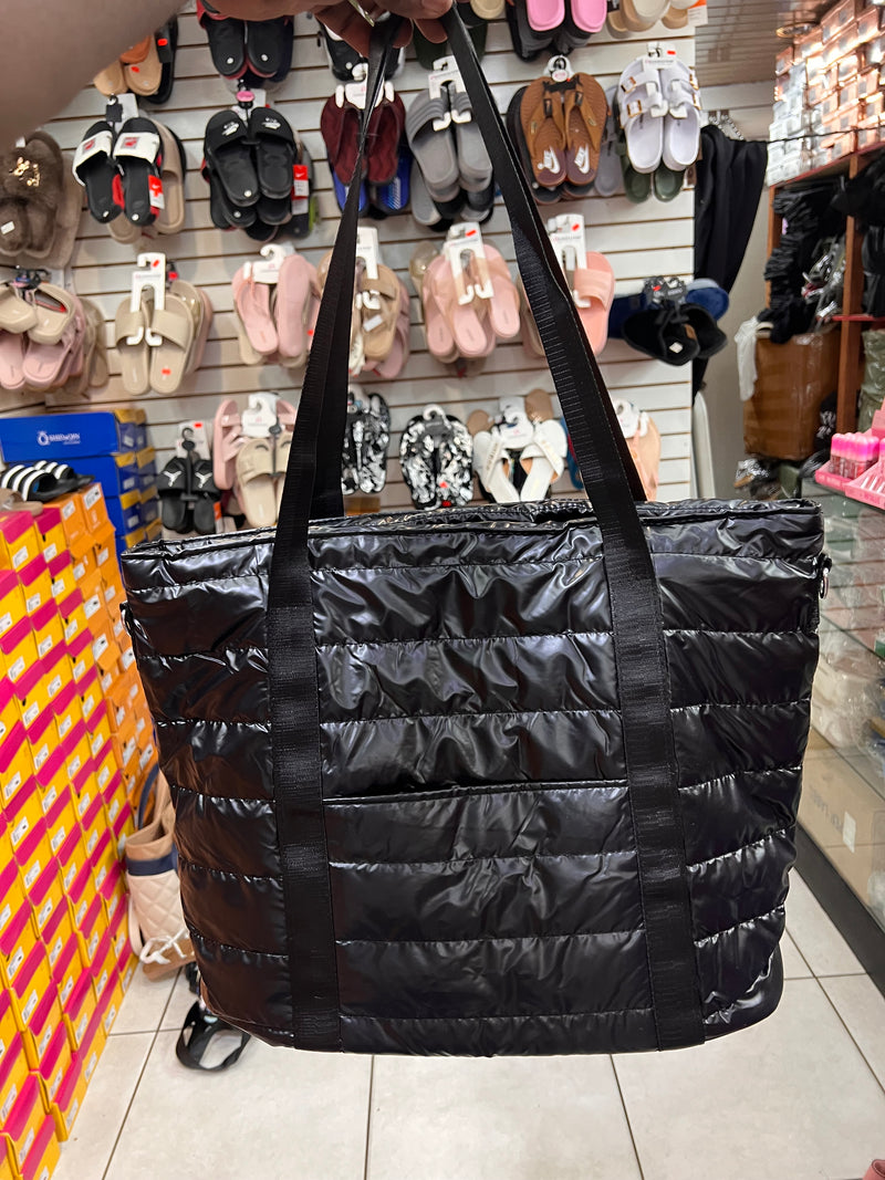 Cloud Carry Large Quilted Puffer Tote Bag A-058
