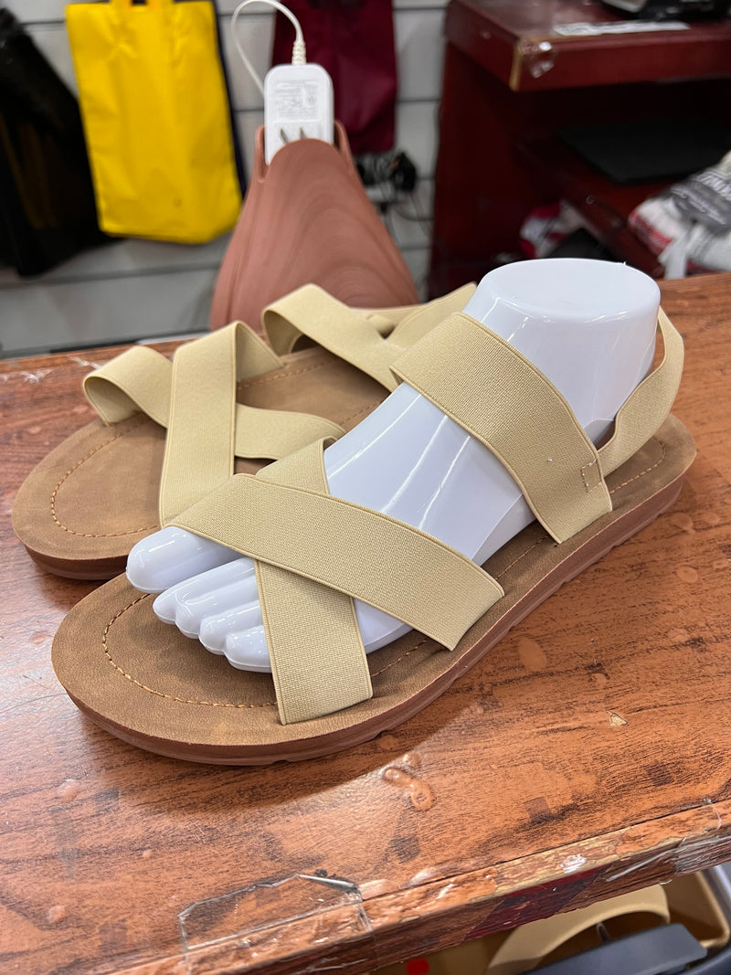 Flexi Chic Cross-Strap Comfort Sandals A-041