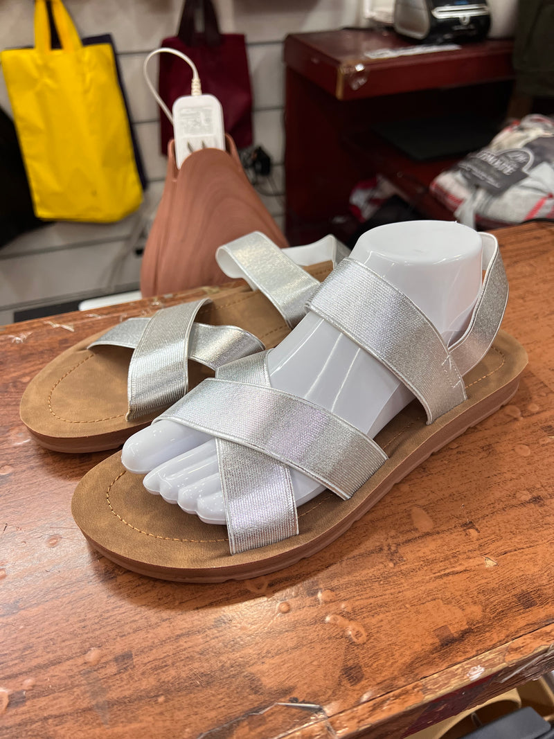 Flexi Chic Cross-Strap Comfort Sandals A-041