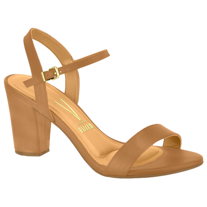 Vizzano Ladies Comfort Open-Toe Block Heel Shoes