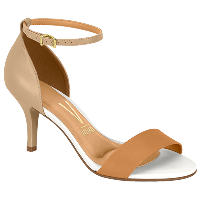 Vizzano Ladies Comfort Ankle-Strap Open-Toe High Heel Shoes