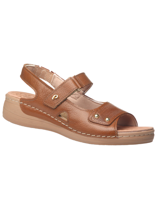 Ladies Comfort Stitched Sole Leather Sandals