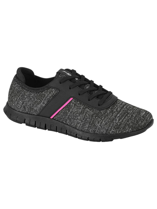 Actvitta Ladies Comfort Side-Stripe Lace Up Sport Shoes (Only Size 38/7)