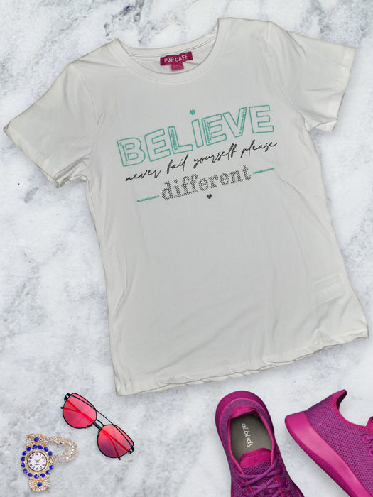 Ladies Believe T-Shirts