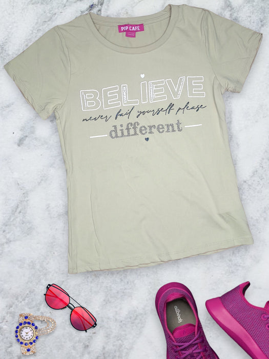 Ladies Believe T-Shirts