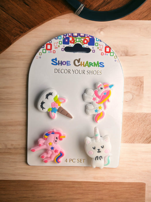 Shoes Charms for Crocs My Little Pony 4 Pcs
