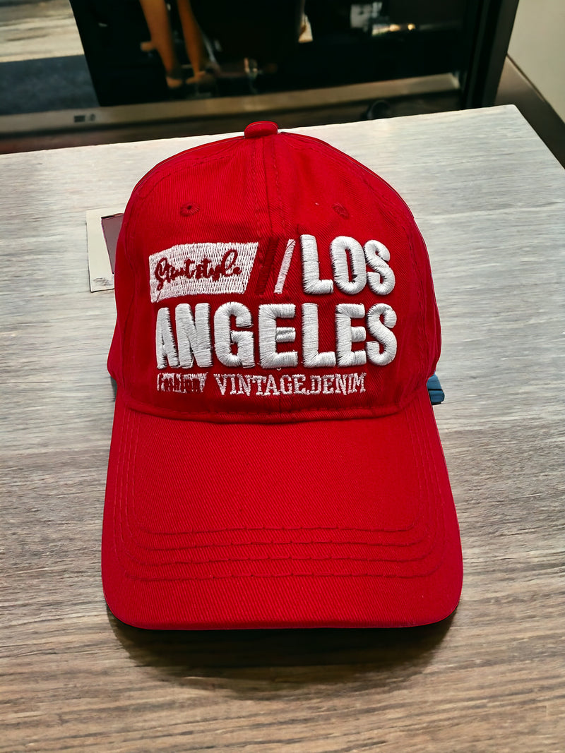 Street Style Los Angeles Fashion Vintage.Denim Caps