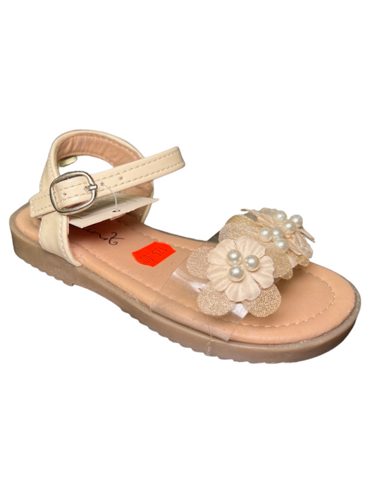 Girls Flower-Decor Sandals (Only Size 29)