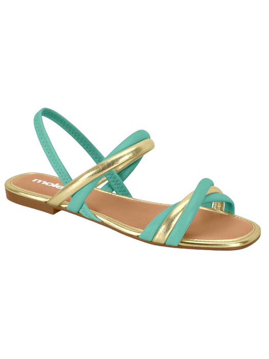 Moleca Ladies Comfort Glossy-Strapped Sandals