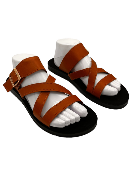 Ladies Cross-Strap Sandals (41/10)