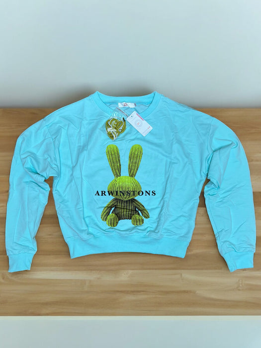 Women's Arwinstons Bunny Blue Sweatshirt