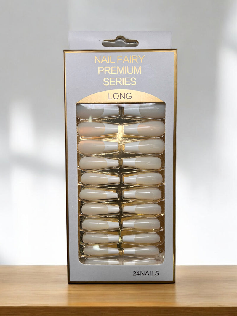 Nail Fairy Premium Series Long Press-On Nails - 24 Piece Set