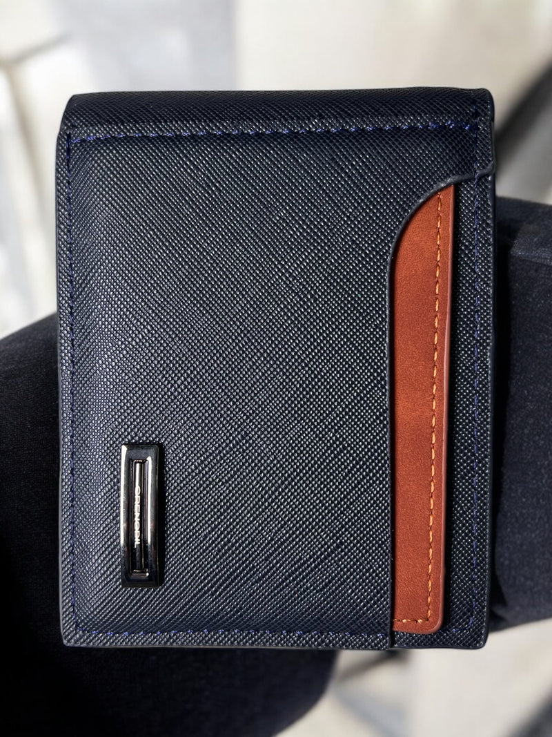 Grenobil Textured Bi-Fold Wallet D674