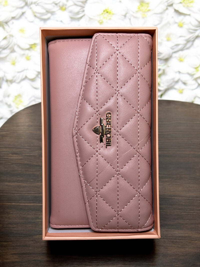 Quilted Elegance Wallet – Grenobil Collection D-9197