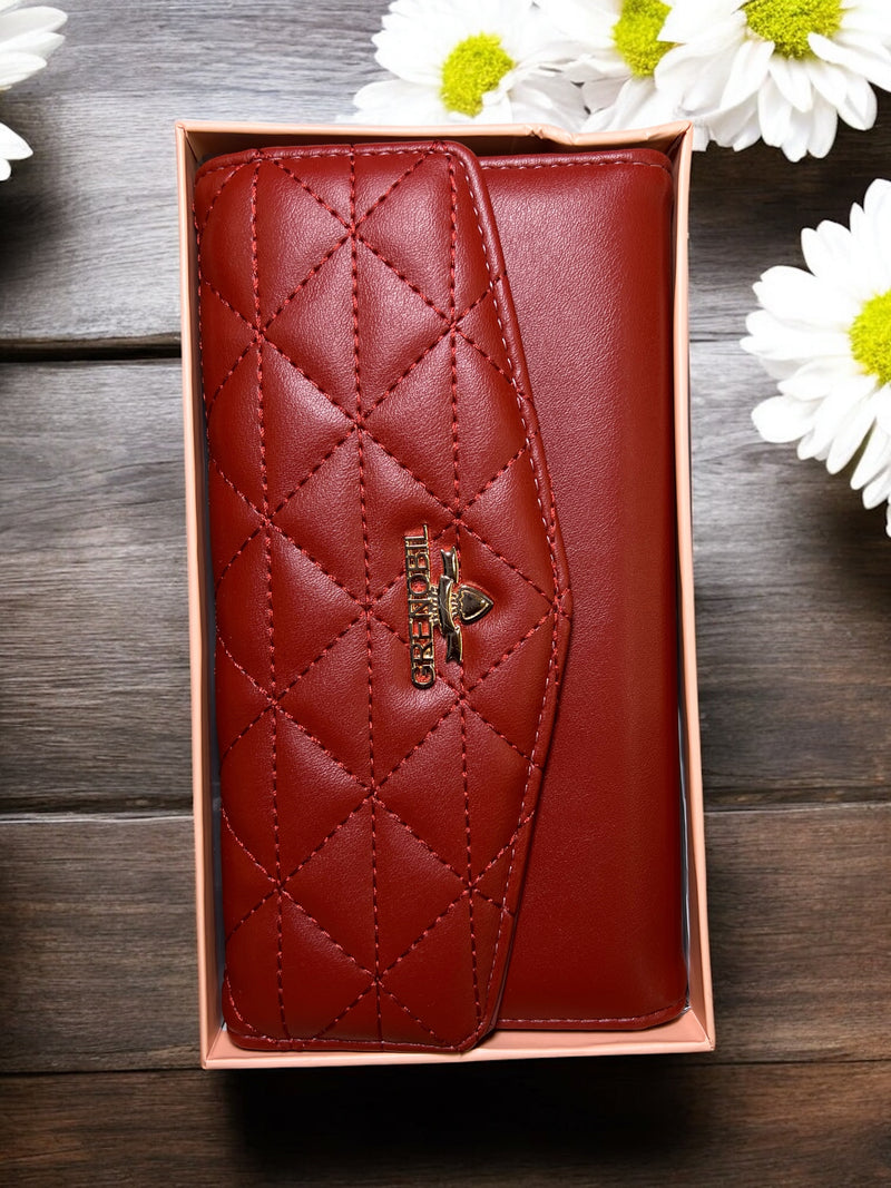 Quilted Elegance Wallet – Grenobil Collection D-9197