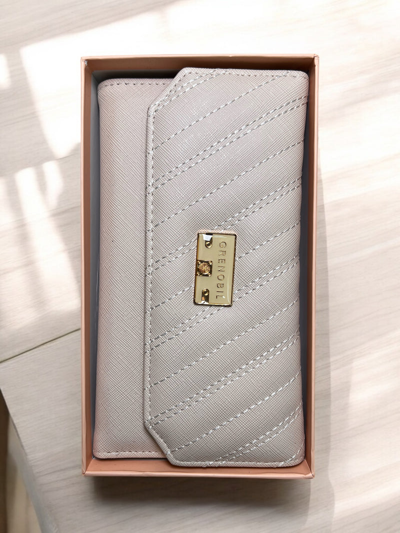 Grenobil Chevron Quilted Wallet D9289