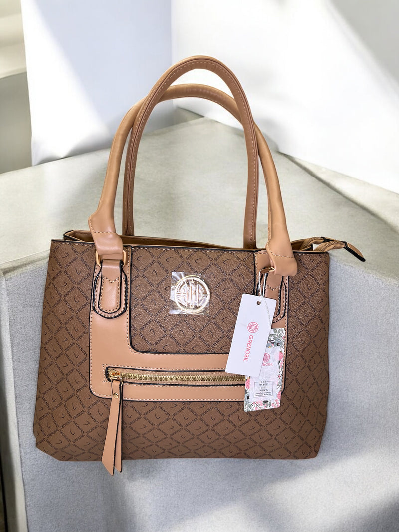 Grenobil Monogram Elegance Handbag B7867