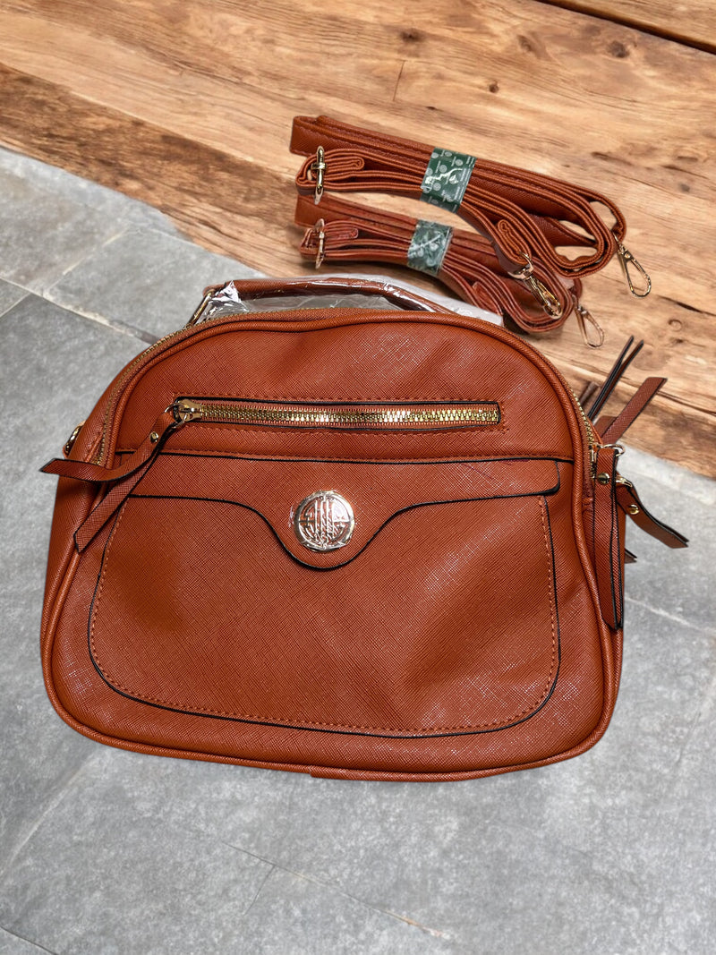 Grenobil Luxe Icon Shoulder Bag – Classic Black