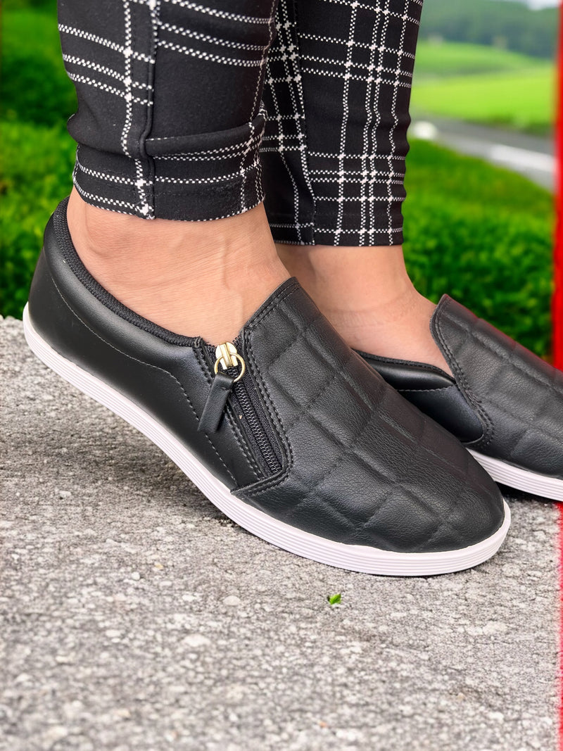 Beira Rio Quilted Comfort Slip-Ons