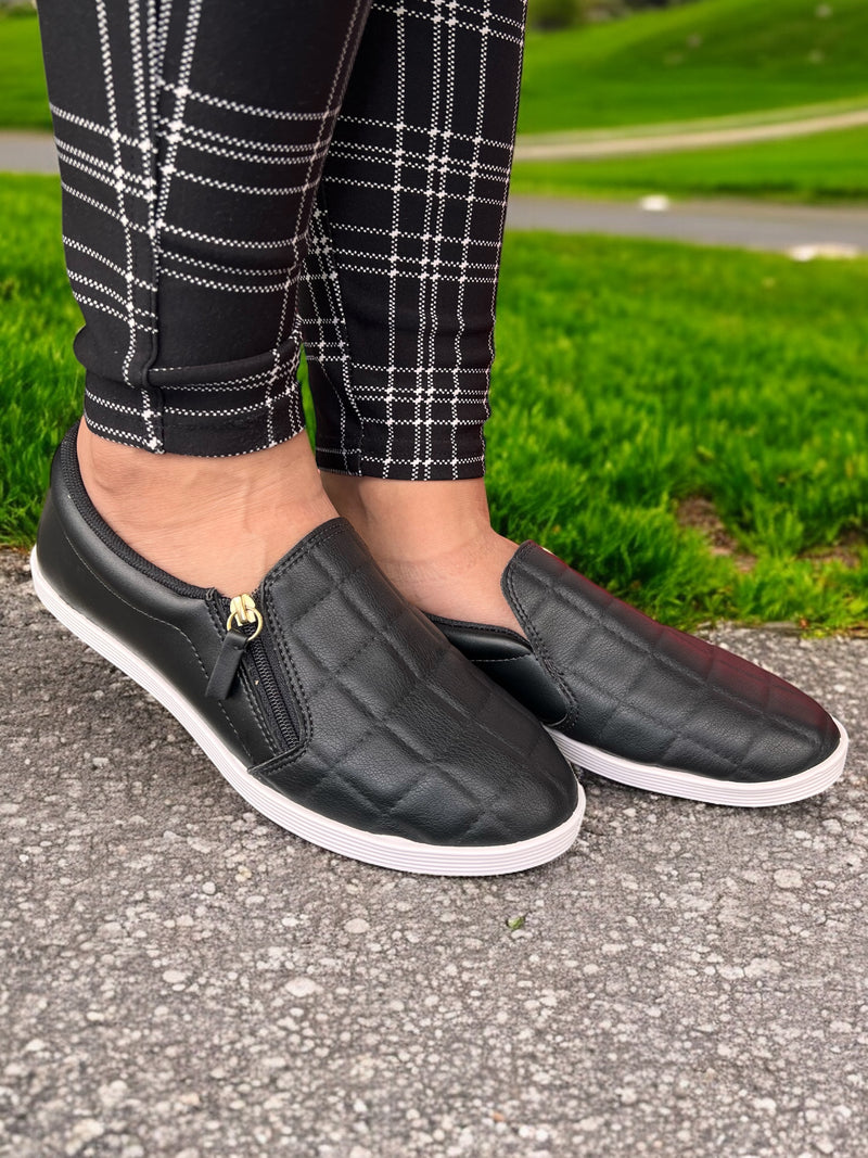 Beira Rio Quilted Comfort Slip-Ons