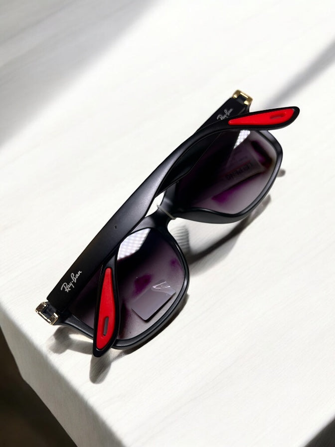 Retro Glare Oversized Cat-Eye Sunglasses 82827