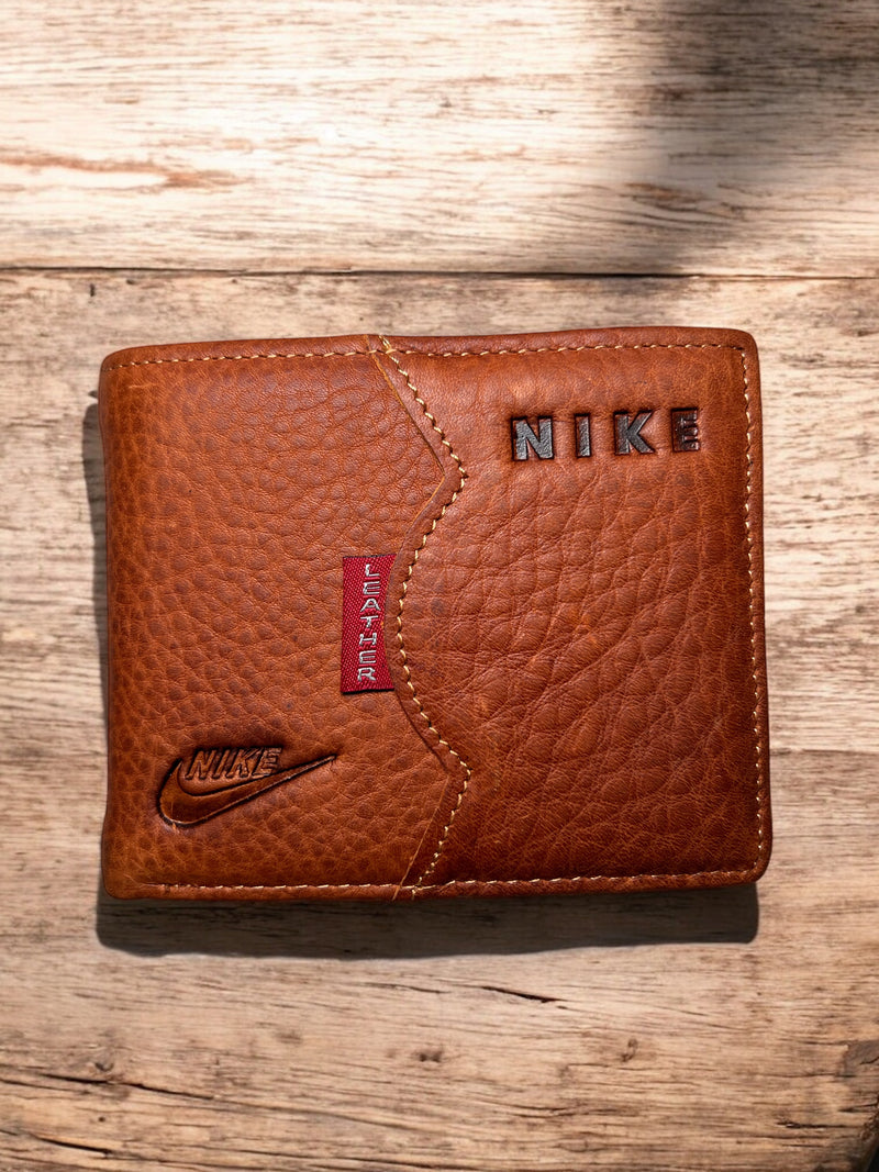 Designer Leather Wallet – Classic Brown & Midnight Black