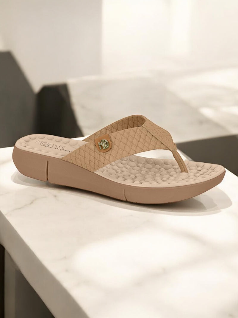 Modare Ladies Comfort Thick Textured Sole Slippers 7142.106