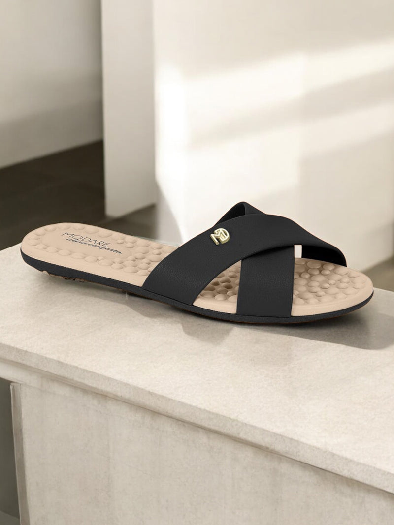 Modare Blood Circulation BlissStride Cross Comfort Slides 7163.105