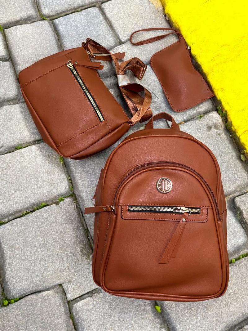 Grenobil “Midnight Mode” 3-Piece Bag Ensemble A8317