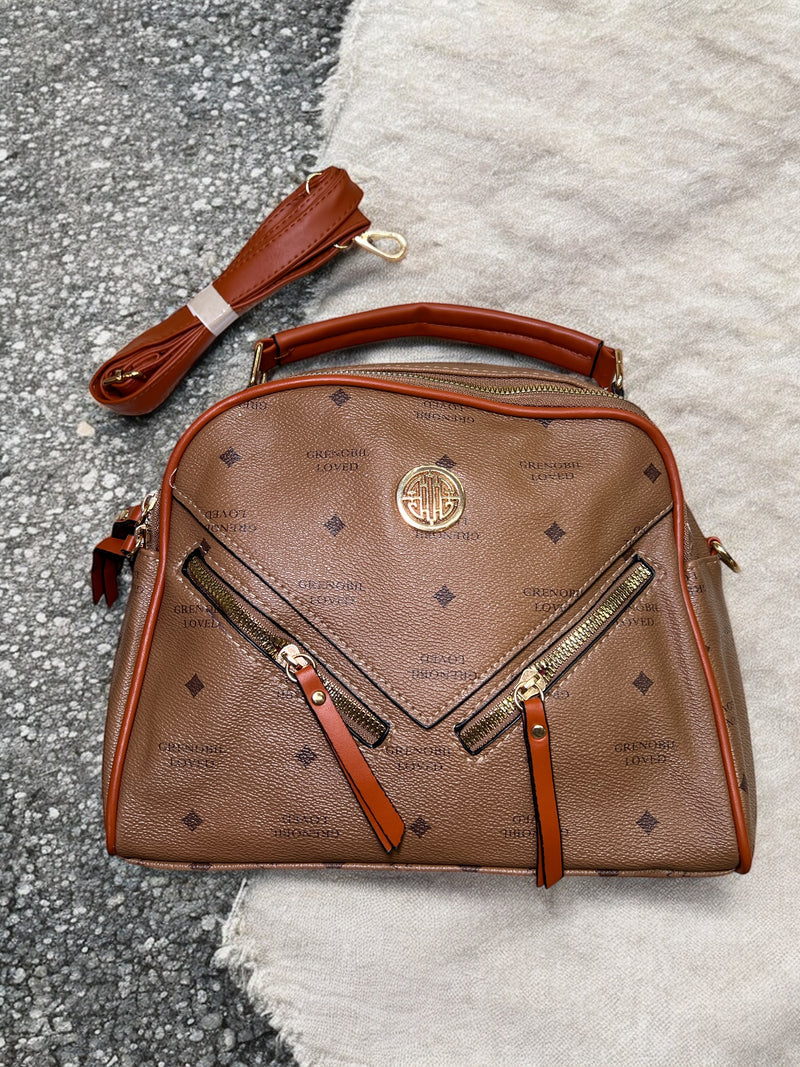 Grenobil Loved Luxury Satchel Bag B-5189#