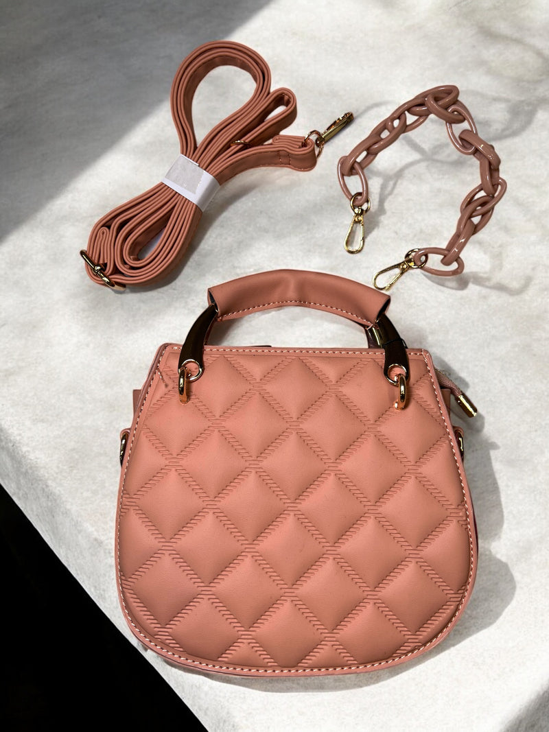 Georgeous BelleMode Diamond Stitch Handbag B7847