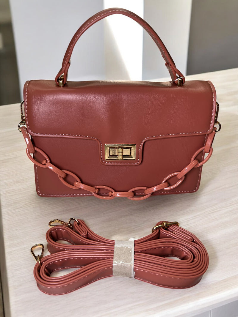 Grenobil LuxeChain Mini Satchel Bag B-7463
