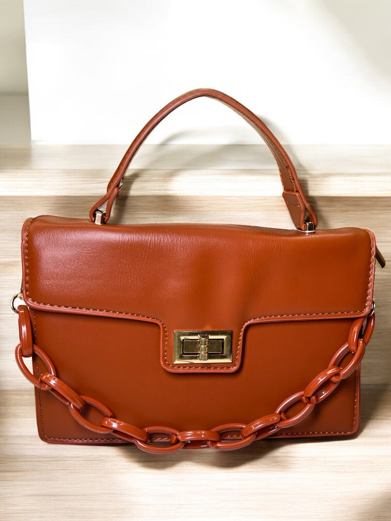 Grenobil LuxeChain Mini Satchel Bag B-7463