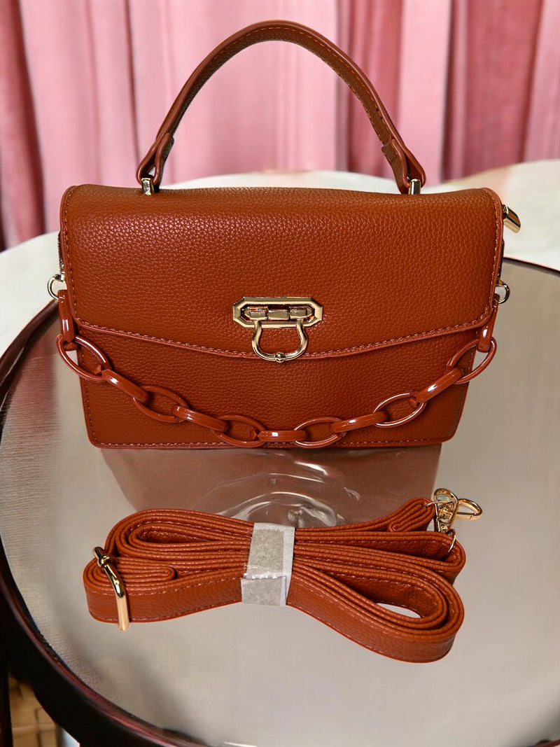 ChicLock Structured Mini Satchel Bag B7711