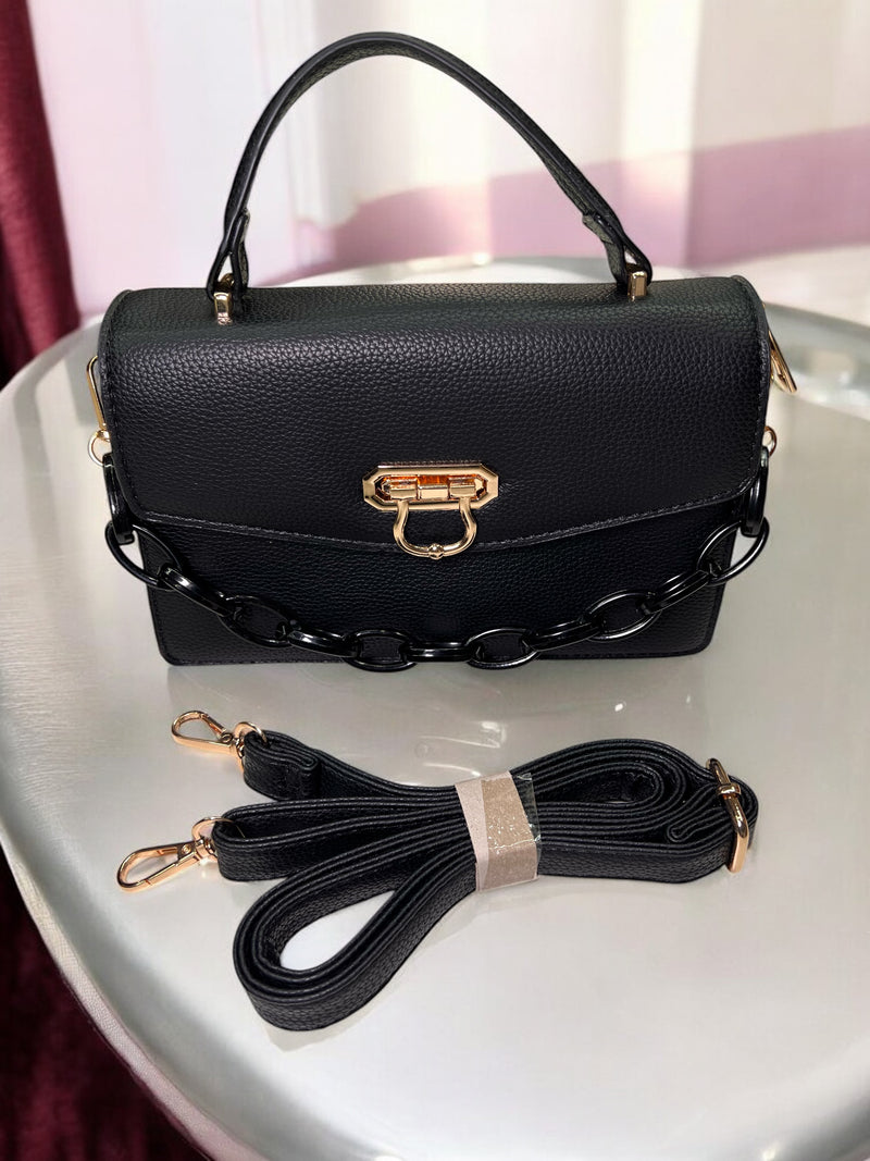 ChicLock Structured Mini Satchel Bag B7711