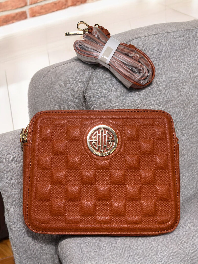 Grenobil Luxe Quilted Crossbody Bag B-7549