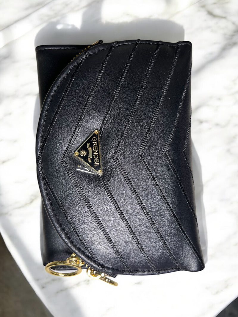 Grenobil Chevron-Stitch Wallet D9371