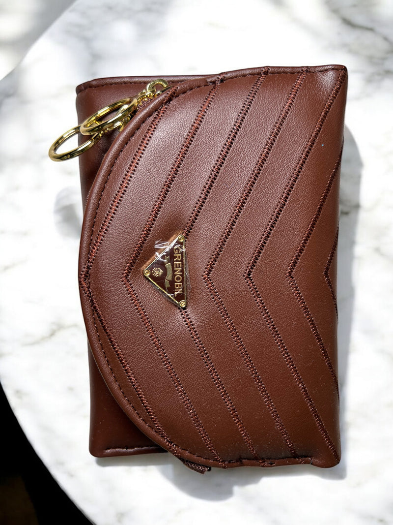 Grenobil Chevron-Stitch Wallet D9371
