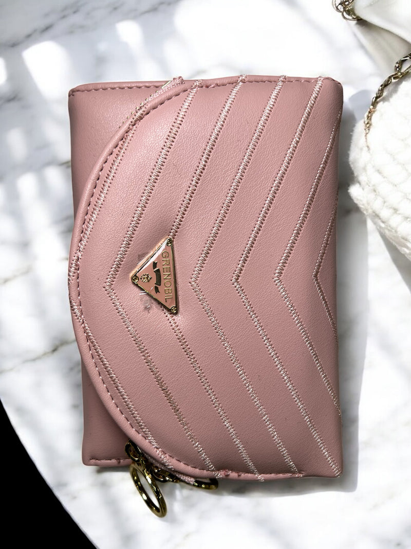 Grenobil Chevron-Stitch Wallet D9371