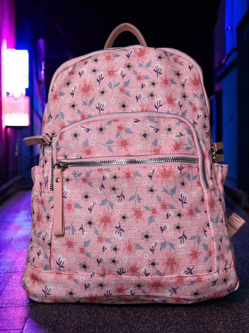 Grenobil “Petal Bloom” Floral Backpack A-0334