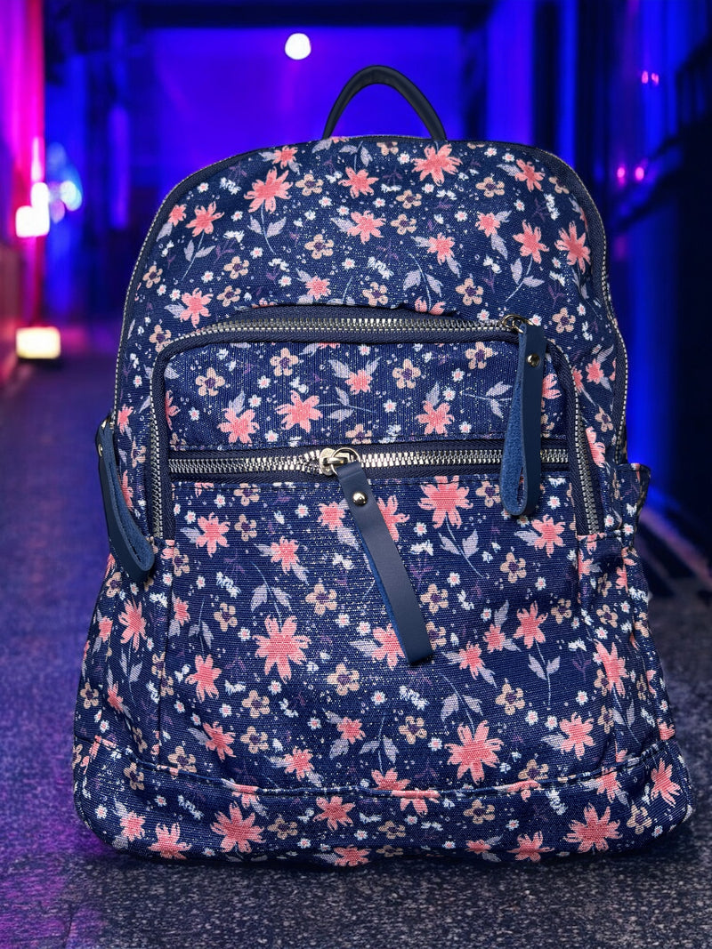 Grenobil “Petal Bloom” Floral Backpack A-0334