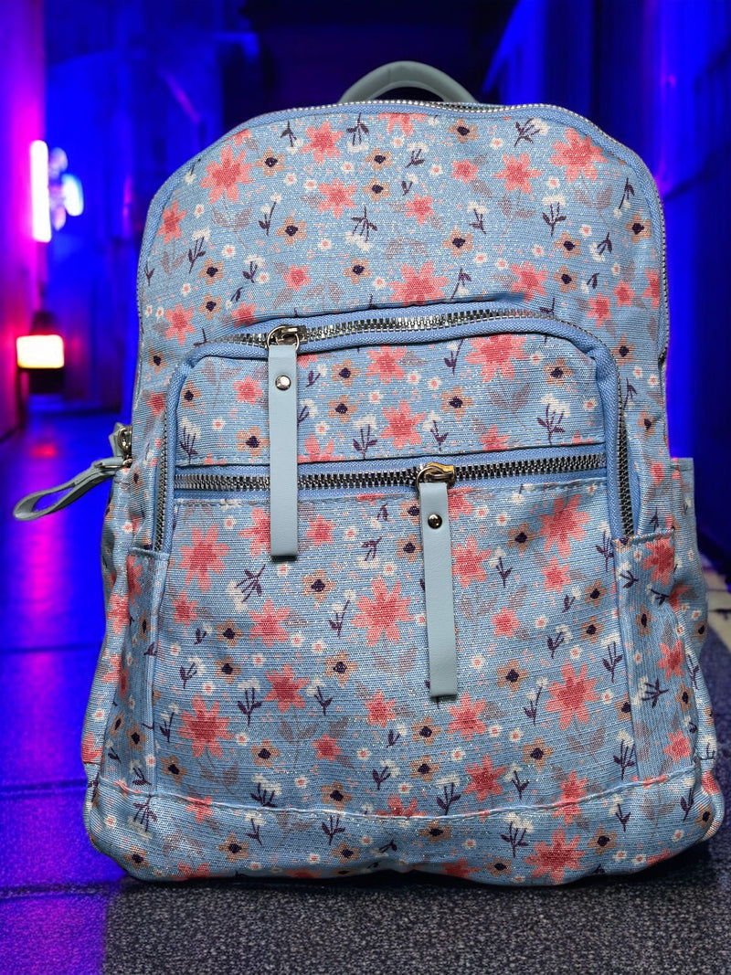 Grenobil “Petal Bloom” Floral Backpack A-0334