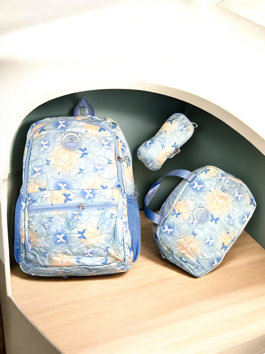 Grenobil Blossom 3-Piece Pastel Backpack Set A00367