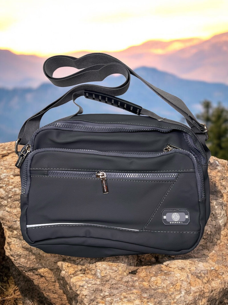 Grenobil UrbanTech Multi-Zip Crossbody Bag C00265